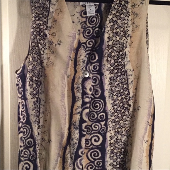 Express Trendy Vest and Big Leg Trousers. Vintage. - Picture 2 of 3